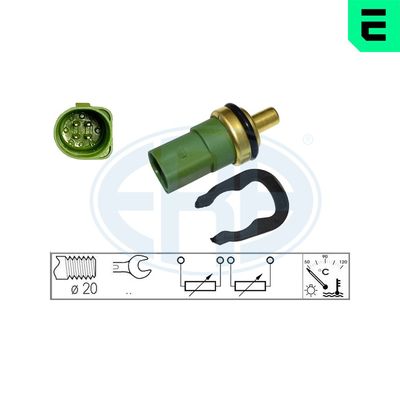 Sensor, coolant temperature ERA 330496