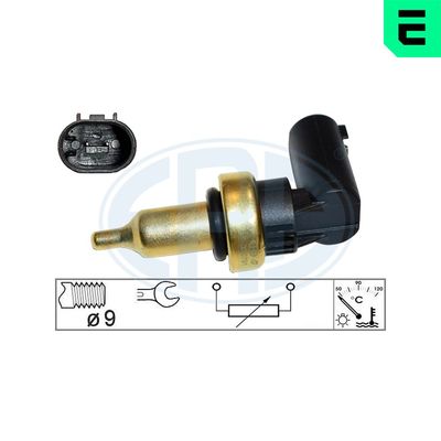 Sensor, coolant temperature ERA 330791