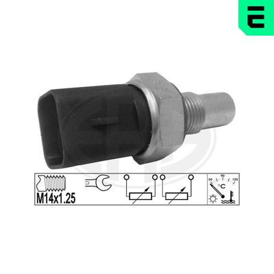 Sensor, coolant temperature ERA 330855