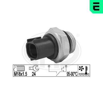 Temperature Switch, radiator fan ERA 330957