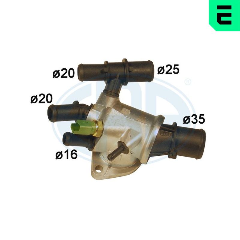 ERA 350017 Thermostat, coolant