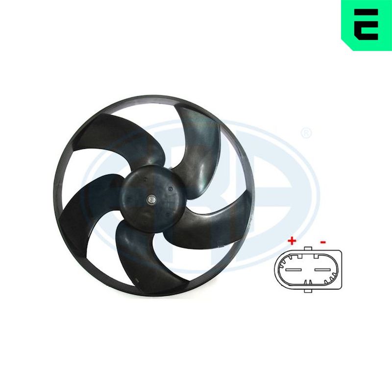 ERA 352009 Fan, engine cooling