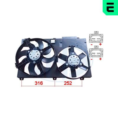 Fan, engine cooling ERA 352013