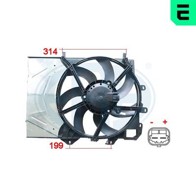 Fan, engine cooling ERA 352043