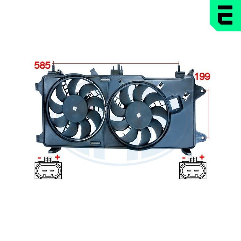 ERA 352060 Fan, engine cooling