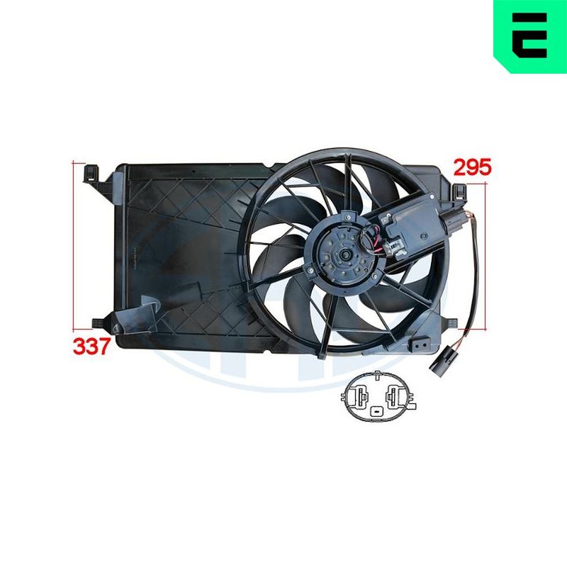 ERA 352072 Fan, engine cooling