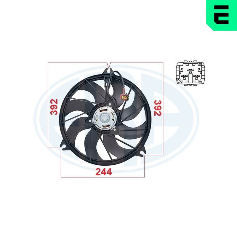 ERA 352079 Fan, engine cooling