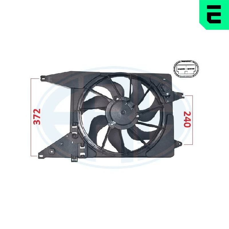 ERA 352103 Fan, engine cooling