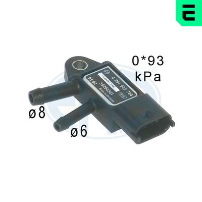 Sensor, exhaust pressure ERA 550755