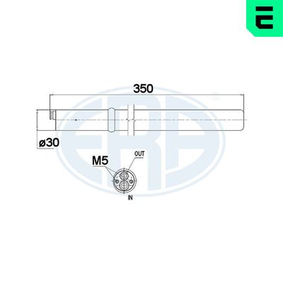 Dryer, air conditioning ERA 668003