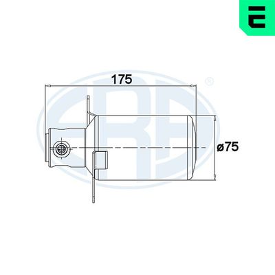 Dryer, air conditioning ERA 668015