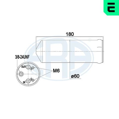 Dryer, air conditioning ERA 668016