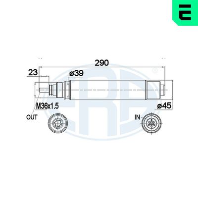 Dryer, air conditioning ERA 668021