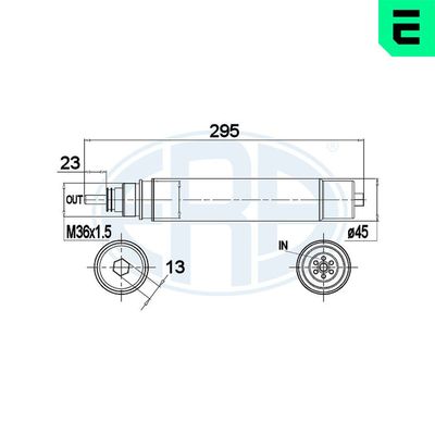 Dryer, air conditioning ERA 668022