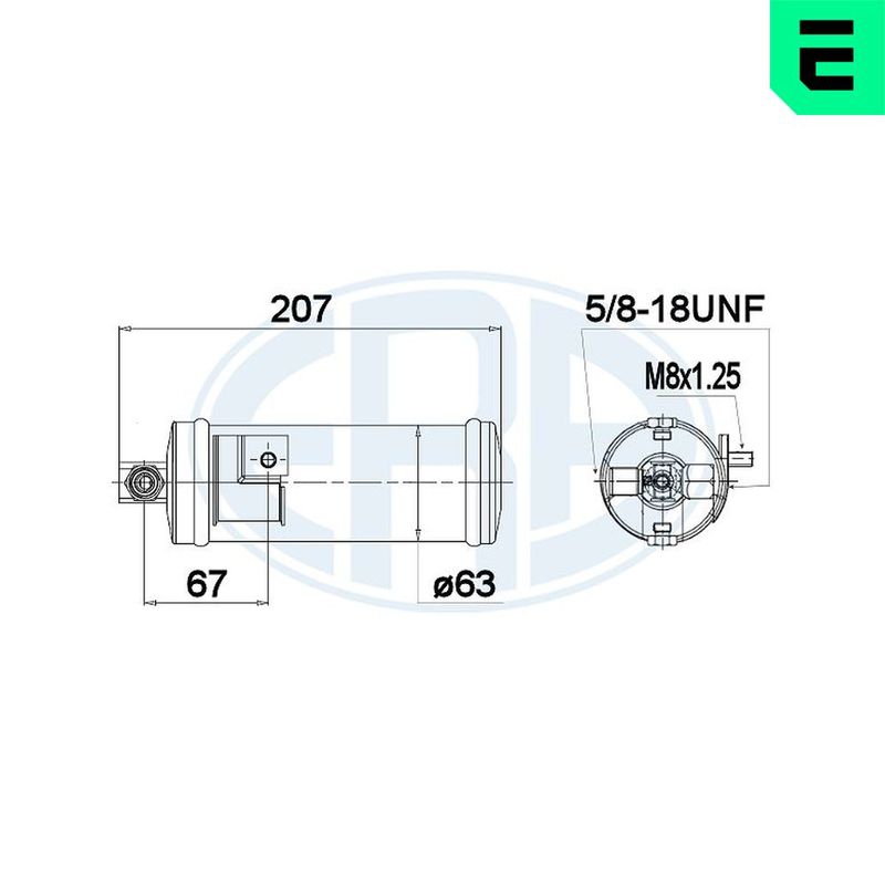 ERA 668024 Dryer, air conditioning
