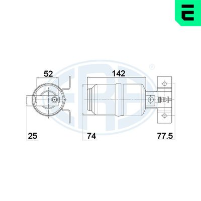 Dryer, air conditioning ERA 668028
