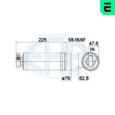 Dryer, air conditioning ERA 668029