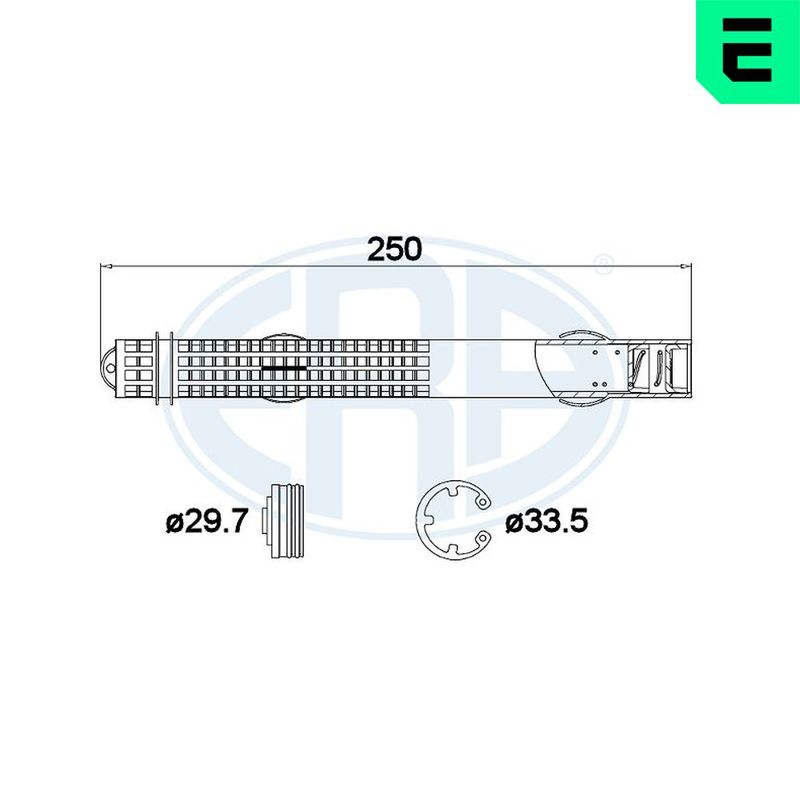 ERA 668031 Dryer, air conditioning