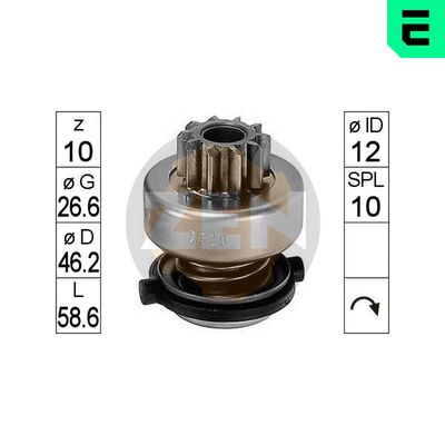 Freewheel Gear, starter ERA ZN0520