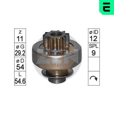 Freewheel Gear, starter ERA ZN1023