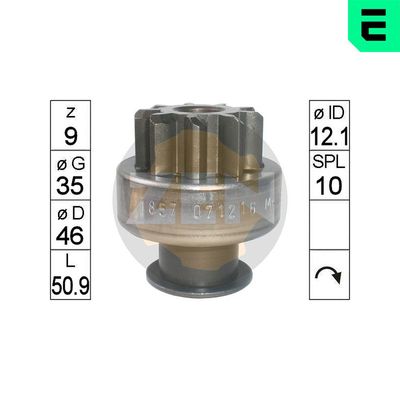 Freewheel Gear, starter ERA ZN1857