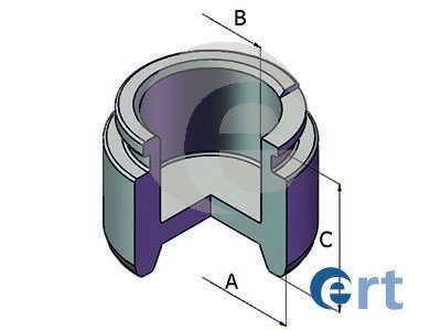 ERT 150941-C Piston, brake caliper