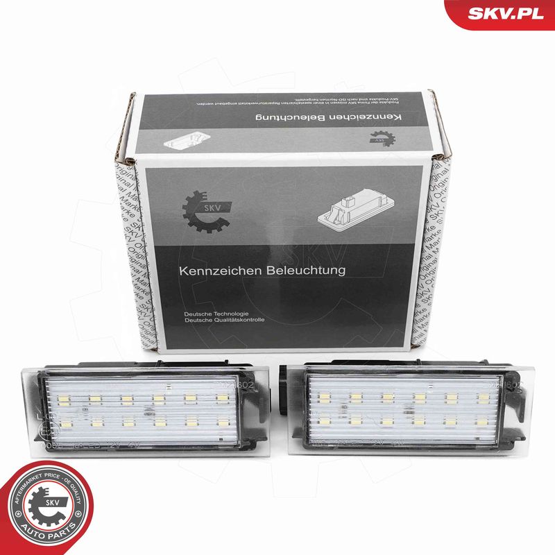ESEN SKV 72SKV501 Licence Plate Light