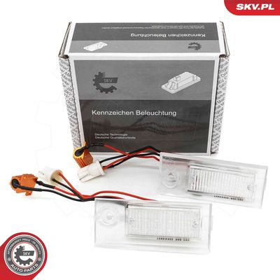 Licence Plate Light ESEN SKV 72SKV503
