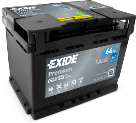 EXIDE EA640 Starter Battery