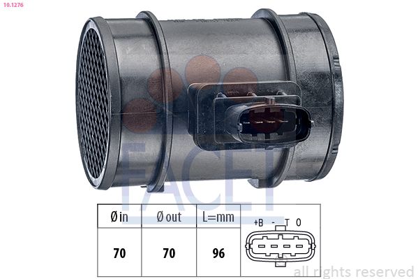 FACET 10.1276 Mass Air Flow Sensor
