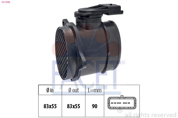 FACET 10.1298 Mass Air Flow Sensor