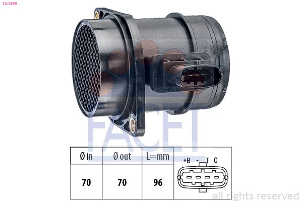 FACET 10.1299 Mass Air Flow Sensor
