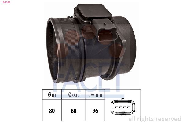 FACET 10.1303 Mass Air Flow Sensor