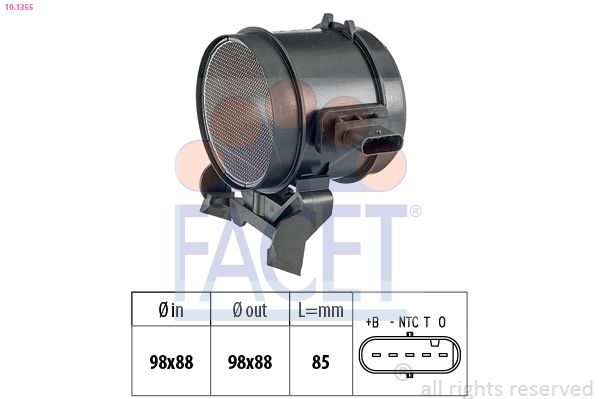FACET 10.1355 Mass Air Flow Sensor