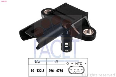 Air Pressure Sensor, altitude adaption FACET 10.3159