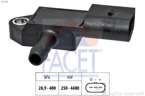 FACET 10.3327 Air Pressure Sensor, altitude adaption