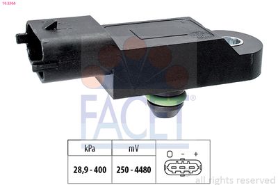 Air Pressure Sensor, altitude adaption FACET 10.3368