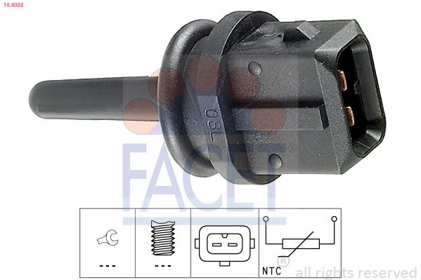 FACET 10.4003 Sensor, intake air temperature
