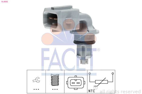 FACET 10.4005 Sensor, exterior temperature