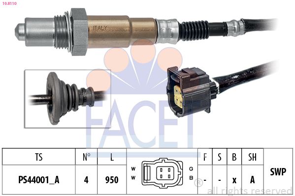 FACET 10.8110 Oxygen Sensor