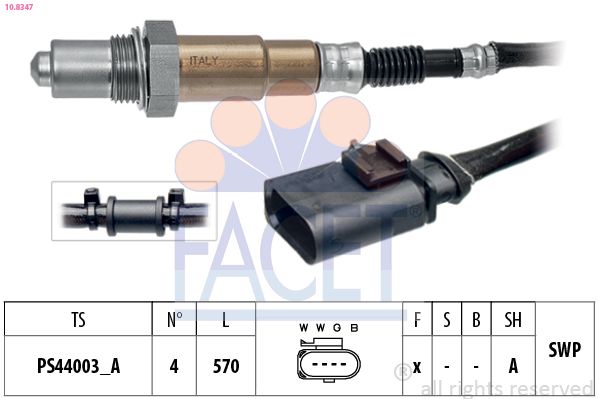 FACET 10.8347 Oxygen Sensor