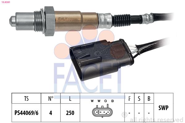 FACET 10.8381 Oxygen Sensor