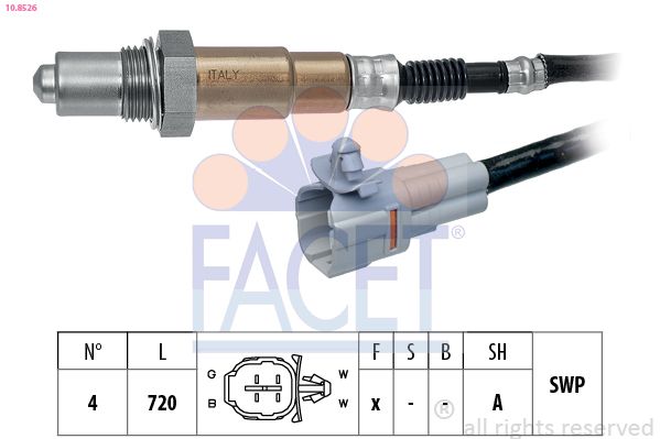 FACET 10.8526 Oxygen Sensor