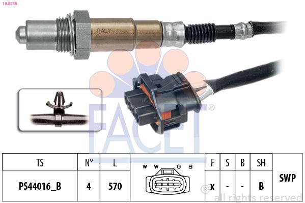 FACET 10.8538 Oxygen Sensor