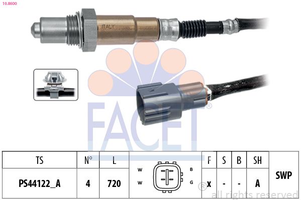 FACET 10.8600 Oxygen Sensor