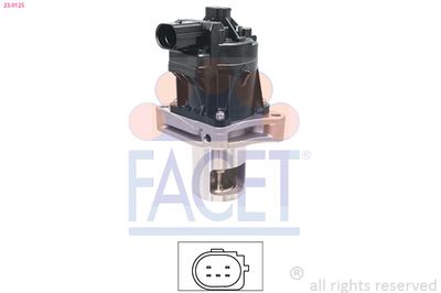 EGR Valve FACET 23.0125