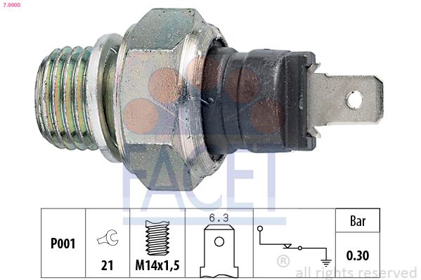 FACET 7.0000 Oil Pressure Switch