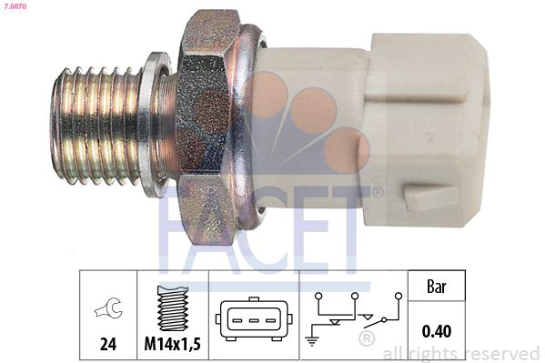 FACET 7.0070 Oil Pressure Switch