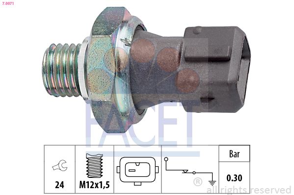 FACET 7.0071 Oil Pressure Switch