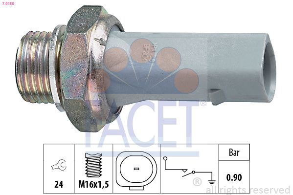 FACET 7.0150 Oil Pressure Switch